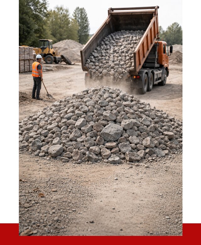 Гранитный щебень фракция 70-150 в Магадане от 1687 | ПРОНЕРУДМгд