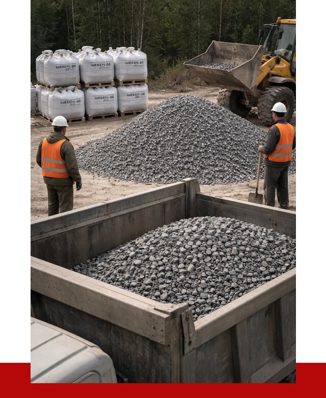 Щебень габбро диабаз 20-40 в Магадане от 3476 руб. | ПРОНЕРУДМгд