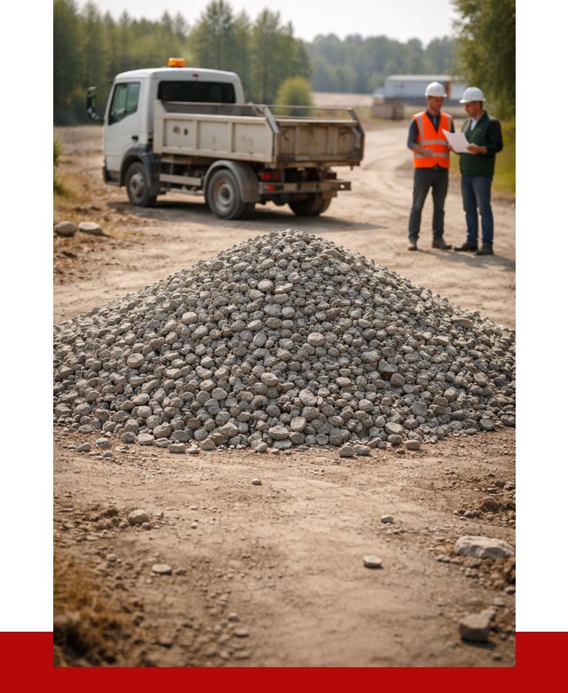 Гравийный щебень фракция 20-40 в Магадане от 1227 р. | ПРОНЕРУДМгд