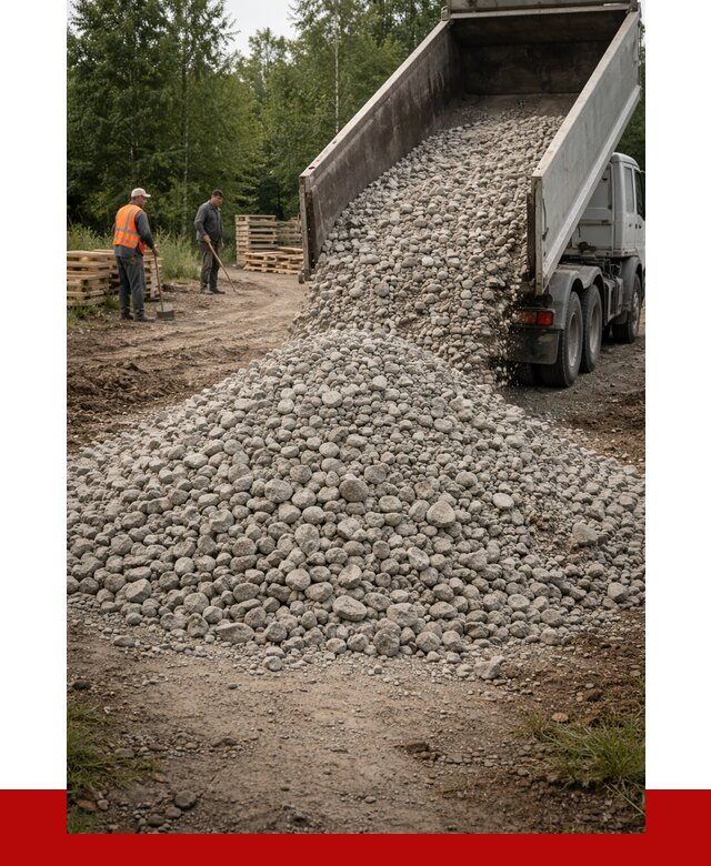 гравийный щебень фракция 70-120 в Магадане от 2505 р. ПРОНЕРУДМгд