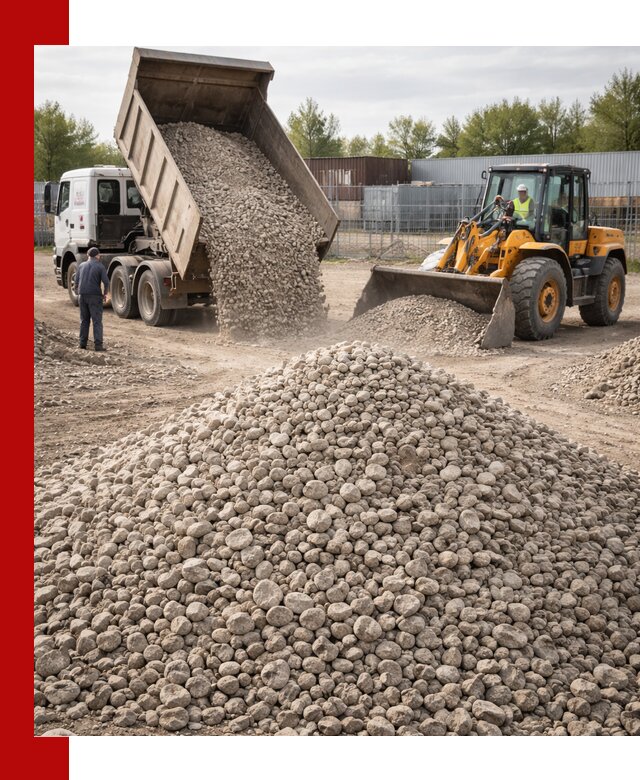 Доломитовый щебень фракции 20–41 с доставкой в Магадане