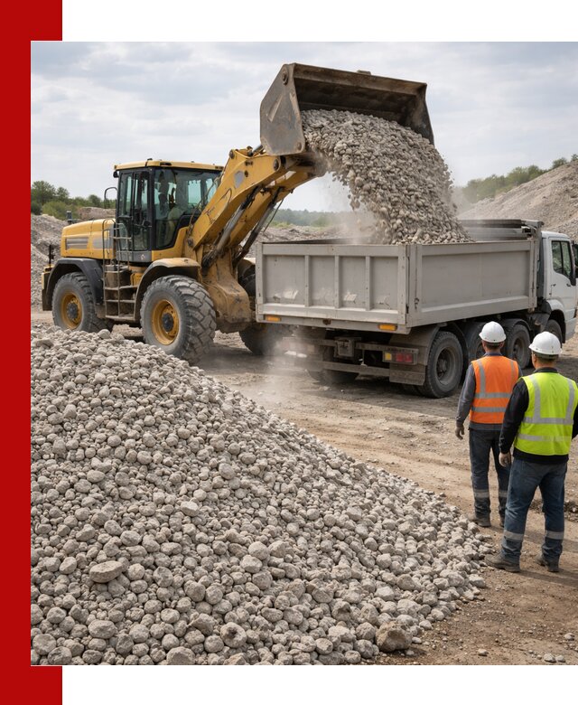 Доломитовый щебень фракция 40–71 доставка и продажа в Магадане