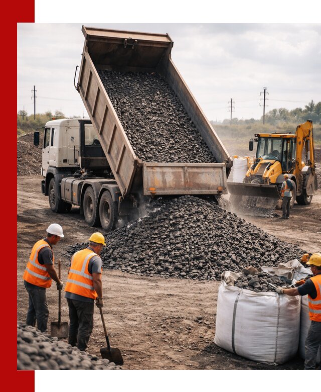 Шлаковый щебень фракция 40-70 с доставкой в Магадане