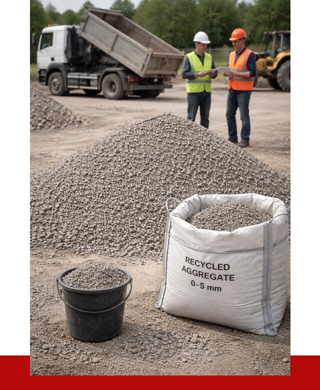 Вторичный щебень фракция 0-5 в Магадане от 1636 р. ПРОНЕРУДМгд