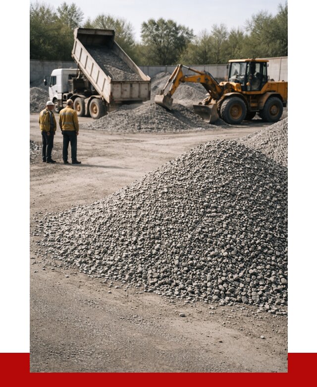 Вторичный щебень фр. 5-20 в Магадане от 1636 р. - ПРОНЕРУДМгд