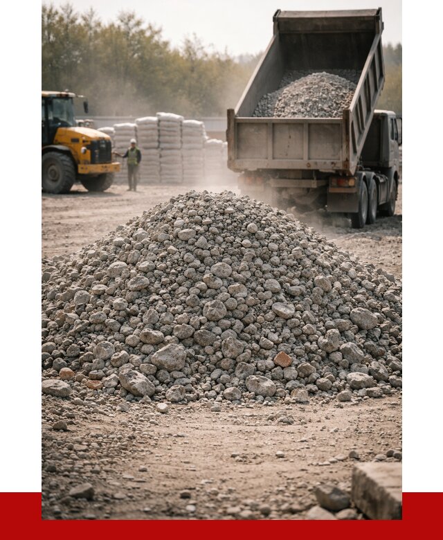 Вторичный щебень фракция 70-150 в Магадане от 1431 р. | ПРОНЕРУДМгд