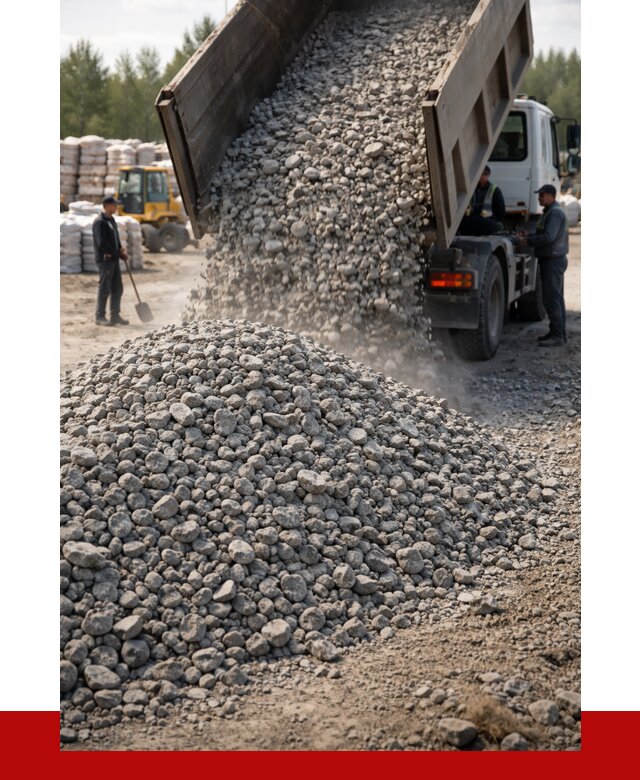 Бетонный щебень фракция 40-70 в Магадане от 1840 р. ПРОНЕРУДМгд