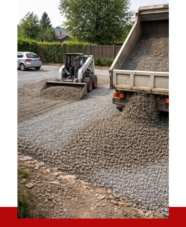Щебень для парковки в Магадане с доставкой от 1227 р.| ПРОНЕРУДМгд