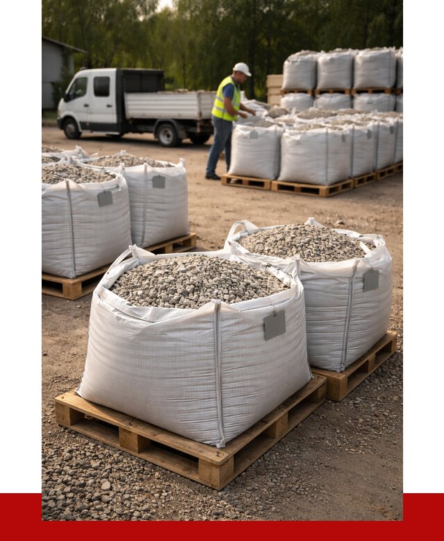 Щебень в мешках с доставкой в Магадане от 4294 р. | ПРОНЕРУДМгд