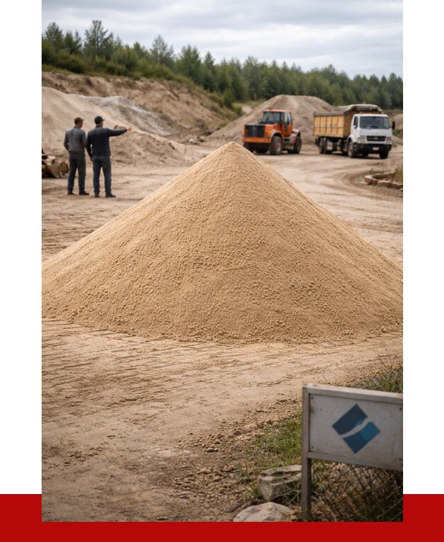 Карьерный песок навалом в Магадане от 1840 р. | ПРОНЕРУДМгд