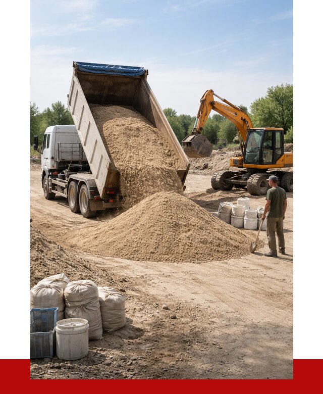 Купить речной песок в Магадане от 1227 р. за куб | ПРОНЕРУДМгд