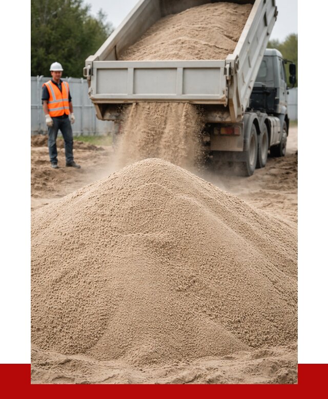 Купить сеяный песок с доставкой в Магадане от 2249 р ПРОНЕРУДМгд