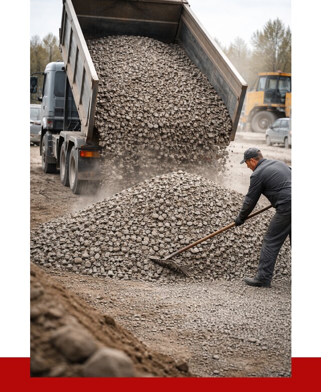 Гравий фракция 20-40 в Магадане от 2556 р. доставка | ПРОНЕРУДМгд