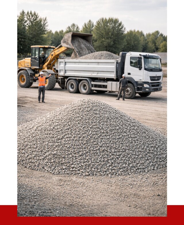 Купить мытый гравий в Магадане от 3578 р, доставка ПРОНЕРУДМгд
