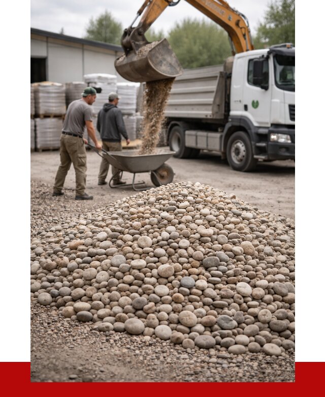 Галька декоративная в Магадане от 3271 р. за куб | ПРОНЕРУДМгд