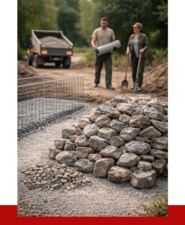 Камень для габионов фракция 100-200 в Магадане от 4907 р. | ПРОНЕРУДМгд