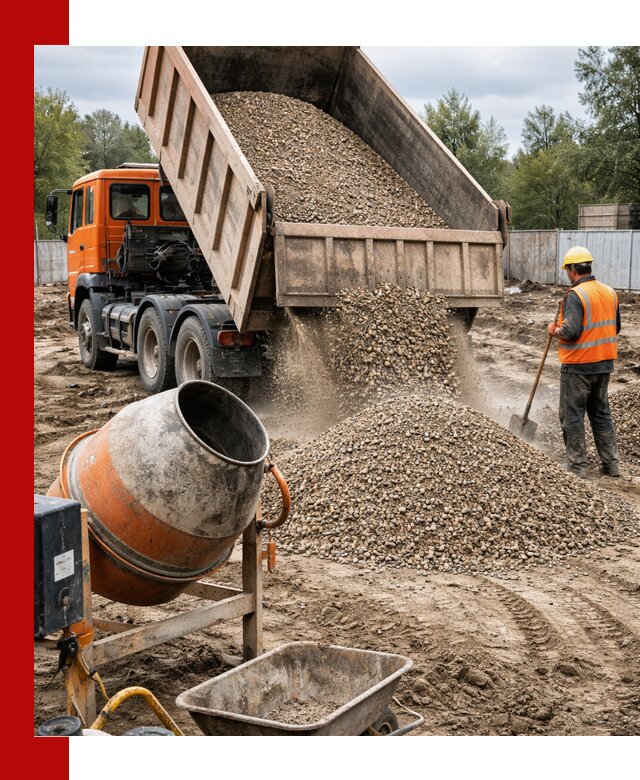 Опгс для бетона с доставкой самосвалом в Магадане от производителя