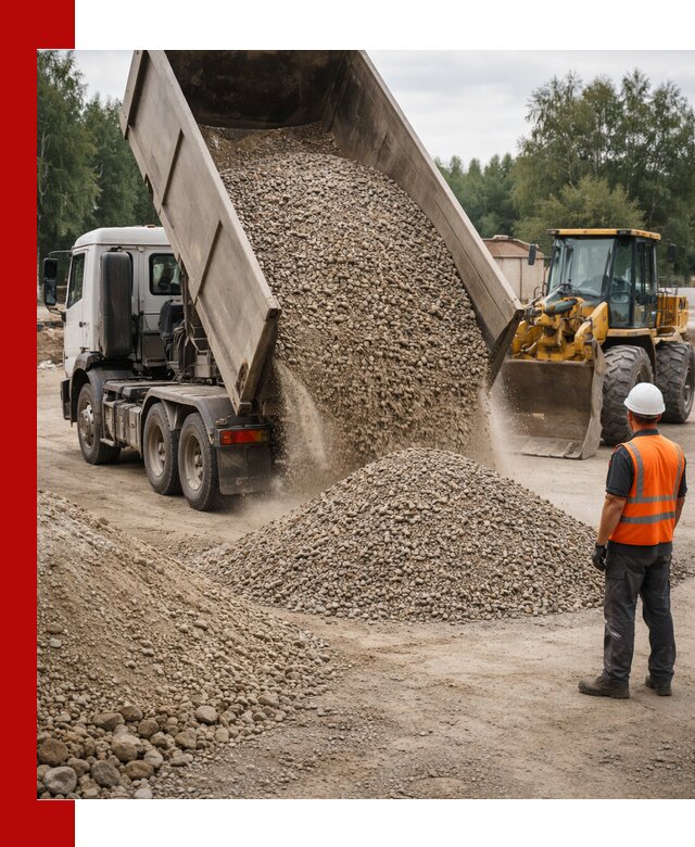 Доставка щпс в Магадане — щебеночно-песчаная смесь под заборы и дорожки