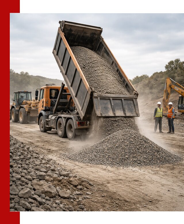 Щебёночно-песчаная смесь ЩПС С1 с доставкой в Магадане