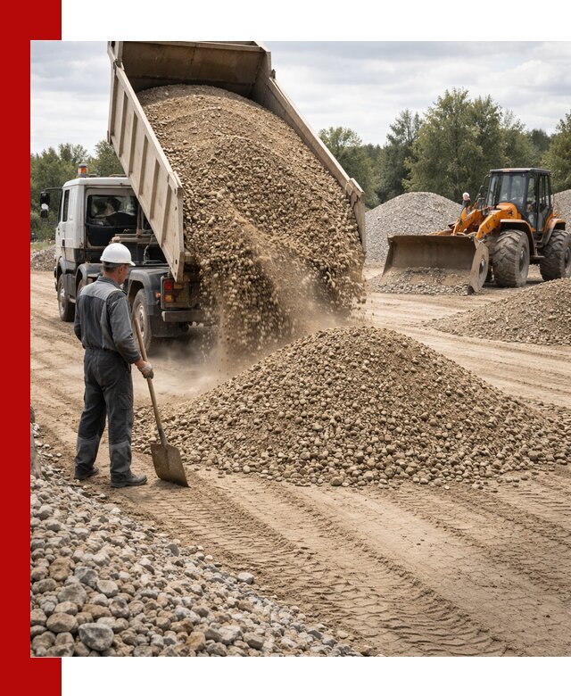 Доставка щпс С3 в Магадане самосвалами и бортовыми грузовиками
