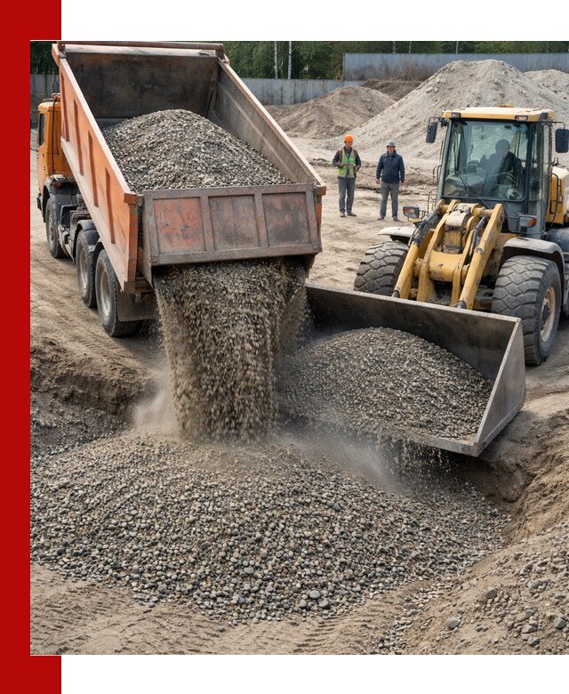 Доставка щпс С9 самосвалами по выгодным тарифам в Магадане