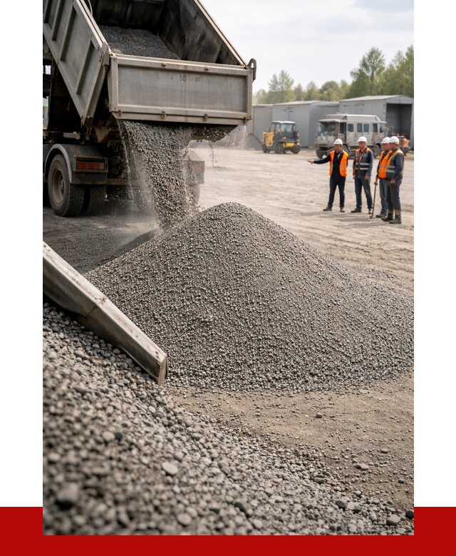 Гравийный отсев 0-5 в Магадане от 1227 р. с доставкой | ПРОНЕРУДМгд