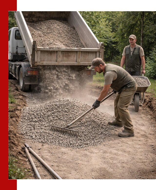 Каменная крошка для дорожек с доставкой в Магадане