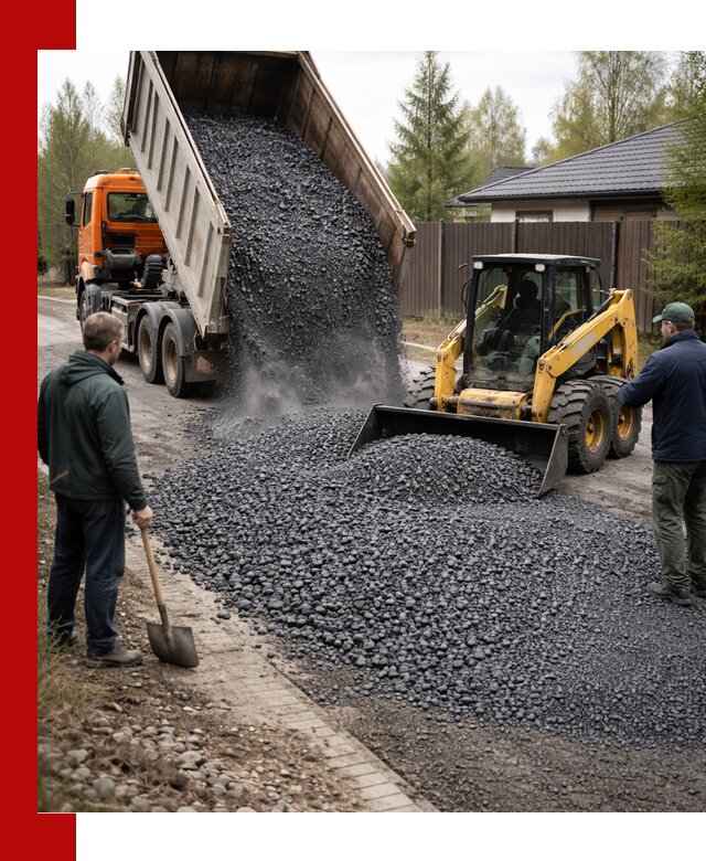 Крошка габбро с доставкой в Магадане для строительных работ