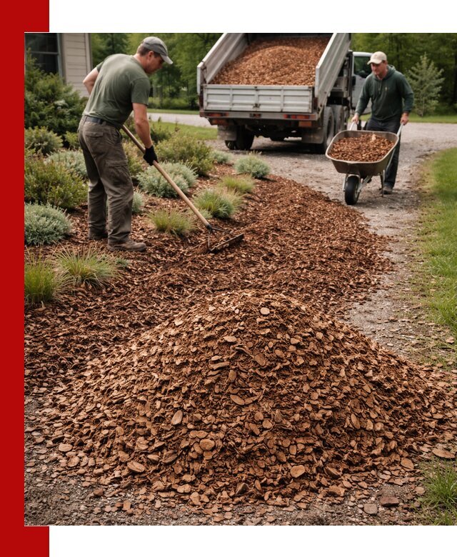 Крошка для мульчирования с доставкой в Магадане