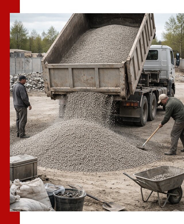 Керамзит фракция 0-5: доставка и продажа в Магадане