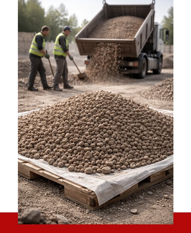 Керамзит фракция 5-10 в Магадане от 4294 р. с доставкой | ПРОНЕРУДМгд