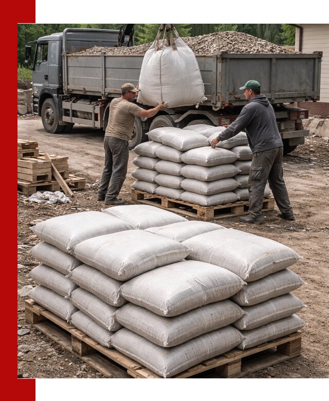 Керамзит в мешках с доставкой в Магадане от компании-поставщика