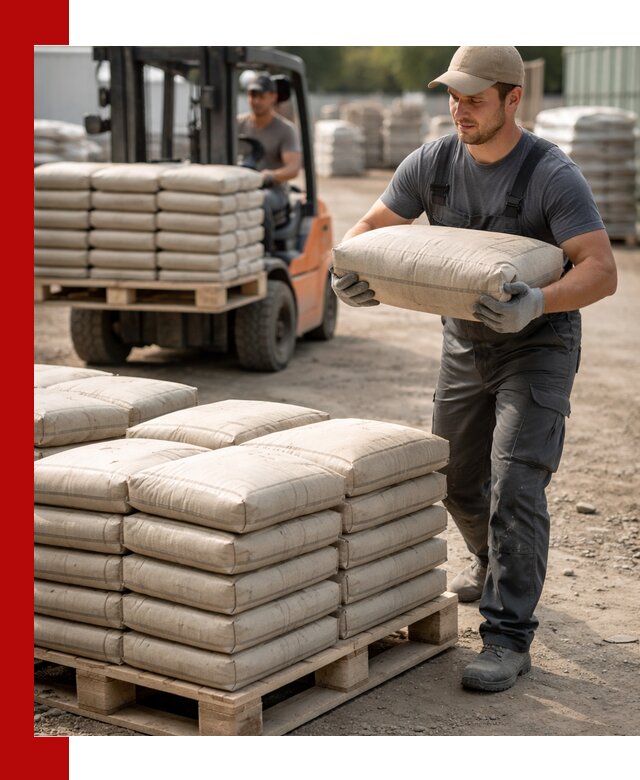 Доставка цемента в мешках оптом и в розницу в Магадане