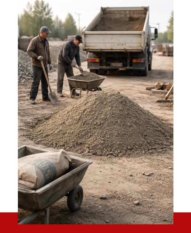 Цементно-песчаная смесь М150 в Магадане от 4805 р. | ПРОНЕРУДМгд