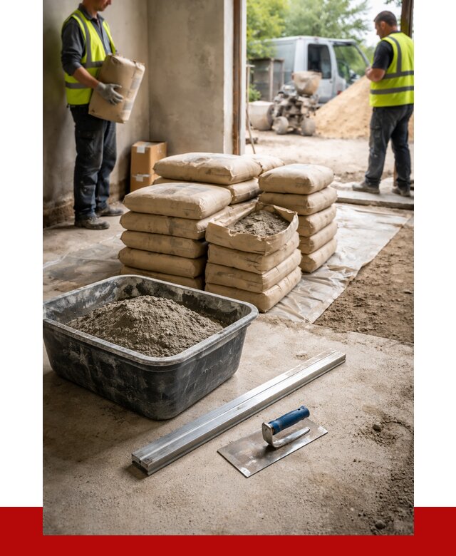 Купить сухую смесь для стяжки в Магадане от 4600 р. | ПРОНЕРУДМгд