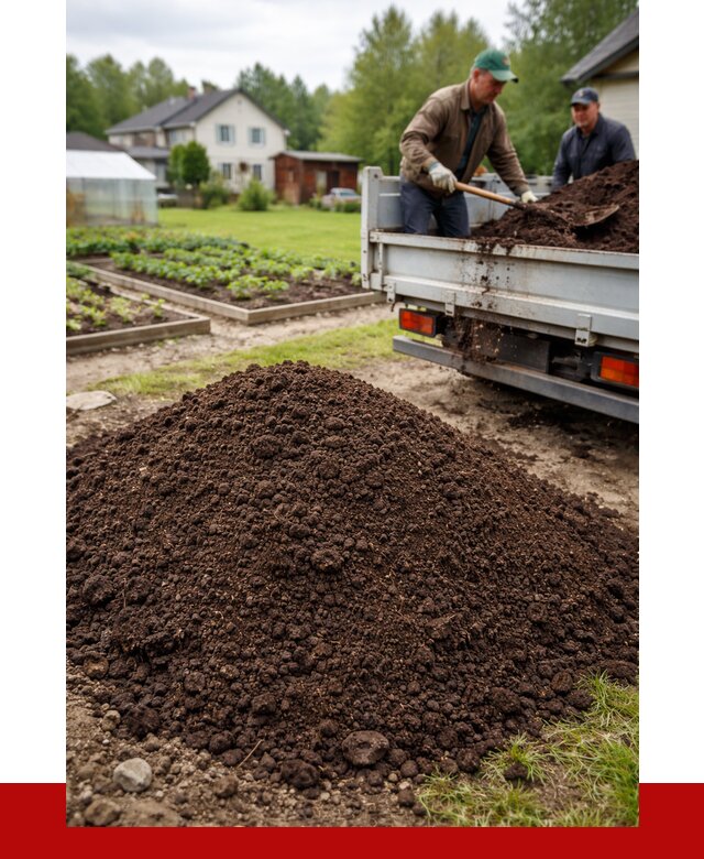 Плодородный грунт в Магадане с доставкой от 4294 р. | ПРОНЕРУДМгд
