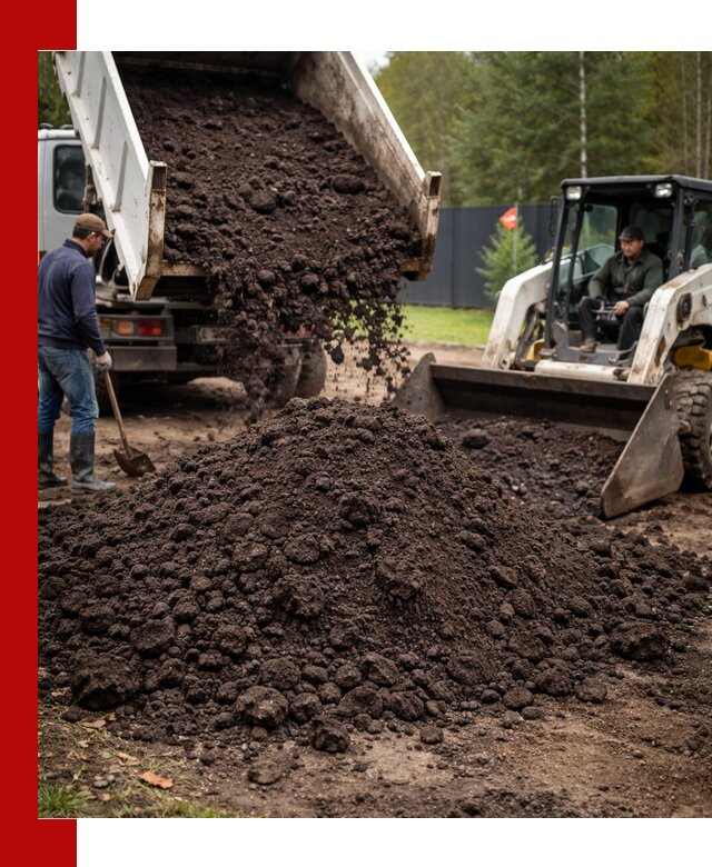 Плодородный грунт с доставкой в Магадане для садов и огородов