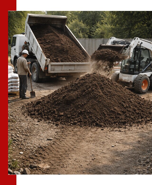 Доставка растительного грунта в Магадане от производителя оптом и в розницу