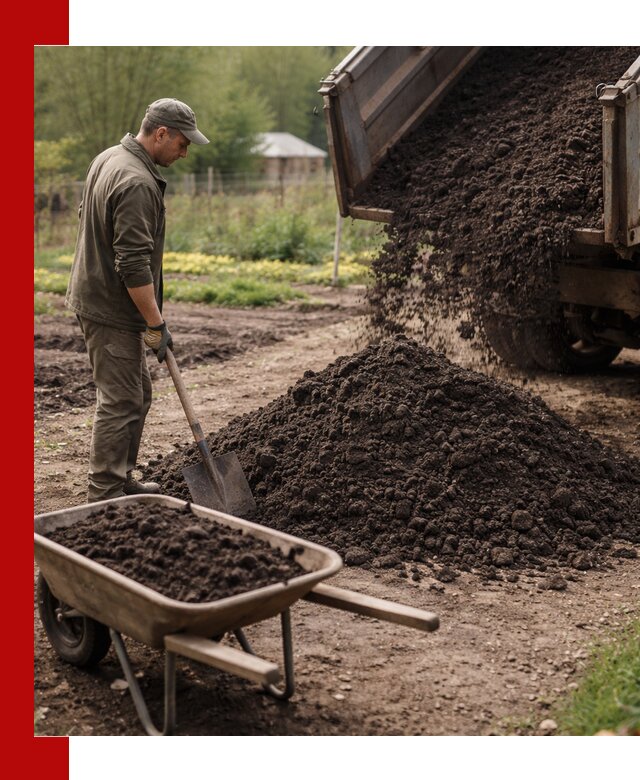 Доставка качественной земли для огорода в Магадане