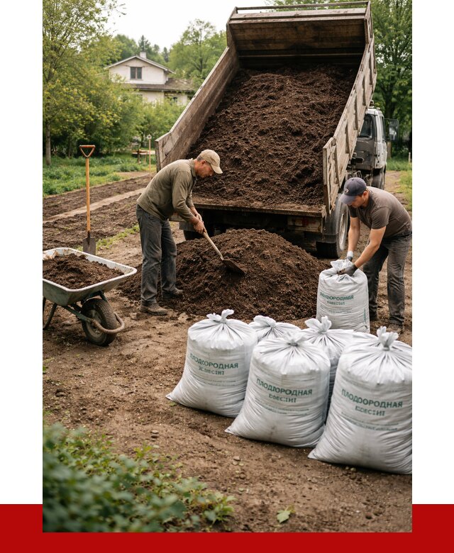 Плодородная смесь в Магадане от 4294 р./куб с доставкой | ПРОНЕРУДМгд