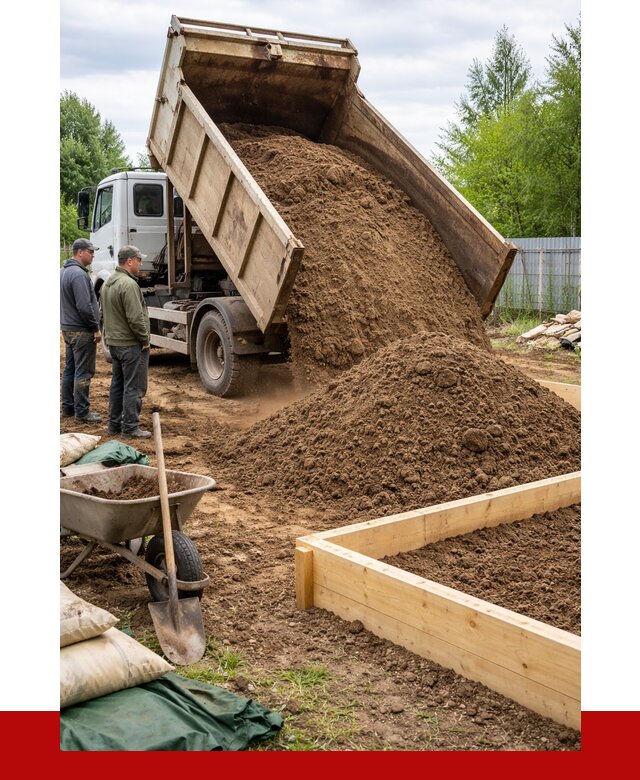 Торфо песчаная смесь в Магадане с доставкой от 1891 р. | ПРОНЕРУДМгд