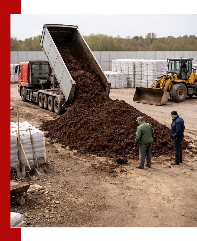 Доставка торфяных смесей оптом и в розницу в Магадане