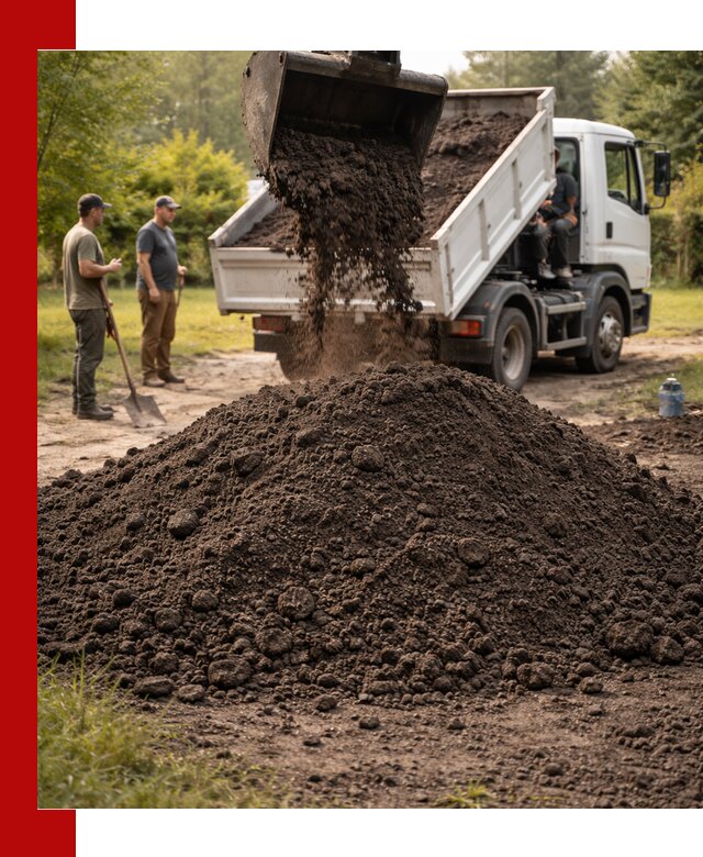 Доставка и продажа чернозема в Магадане оптом и в розницу