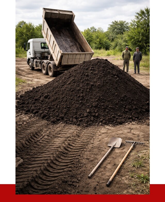 Купить чернозем навалом в Магадане от 1227 р. за куб | ПРОНЕРУДМгд