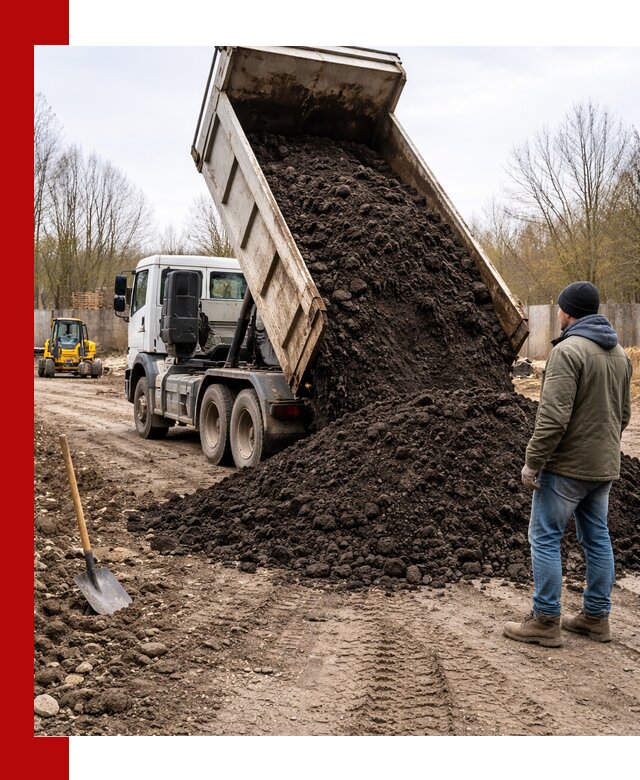 Доставка чернозема навалом в Магадане быстро и выгодно