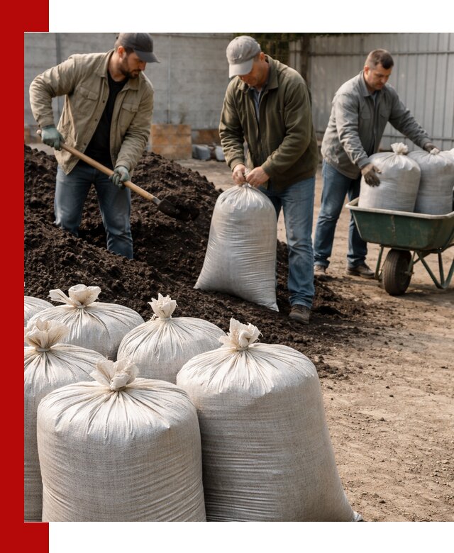 Купить чернозем в мешках с доставкой в Магадане