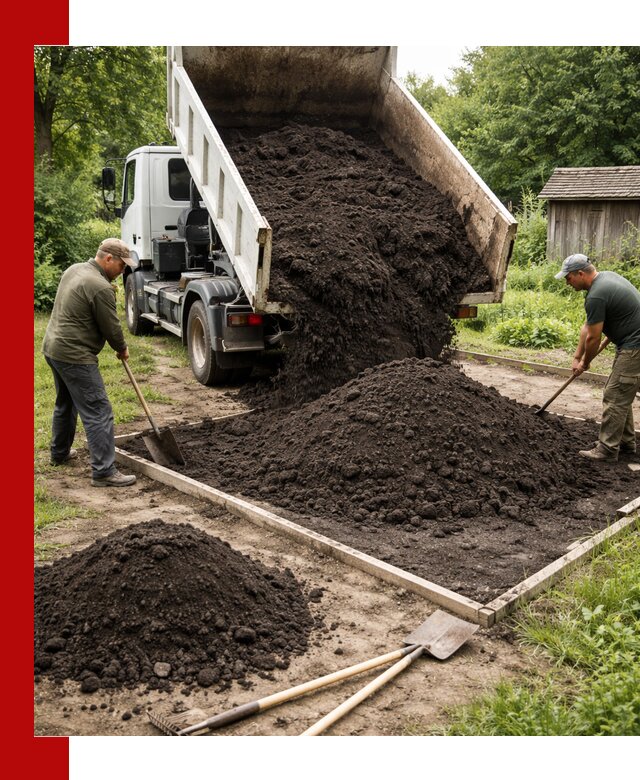 Купить чистый чернозем для огорода с доставкой в Магадане