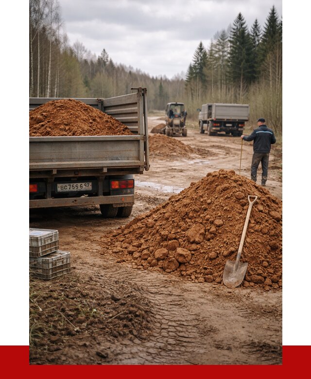 Глина и суглинки в Магадане от 4600 р. за куб | ПРОНЕРУДМгд