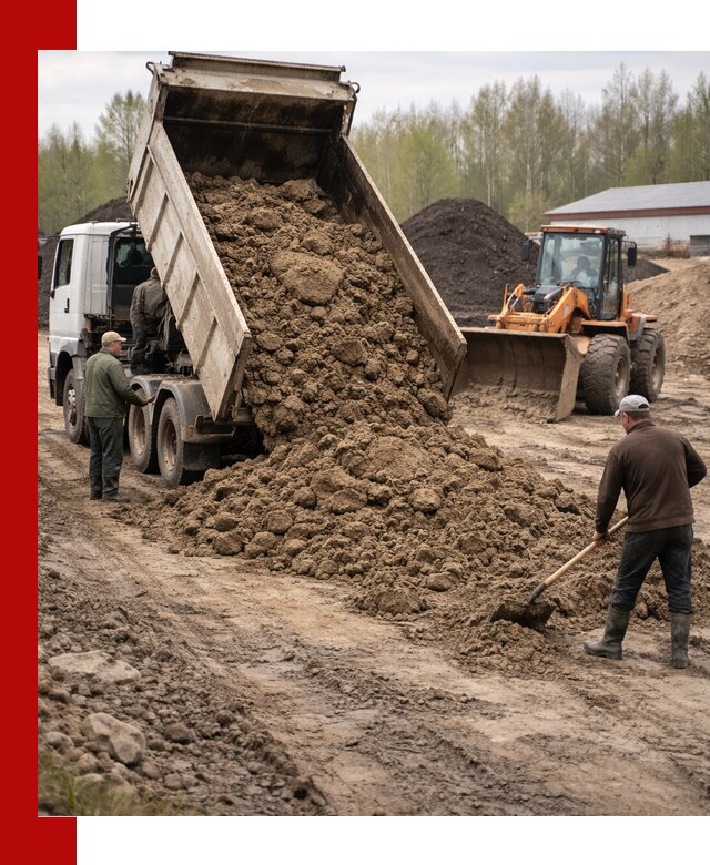 Доставка глин и суглинков в Магадане оптом и вкрай