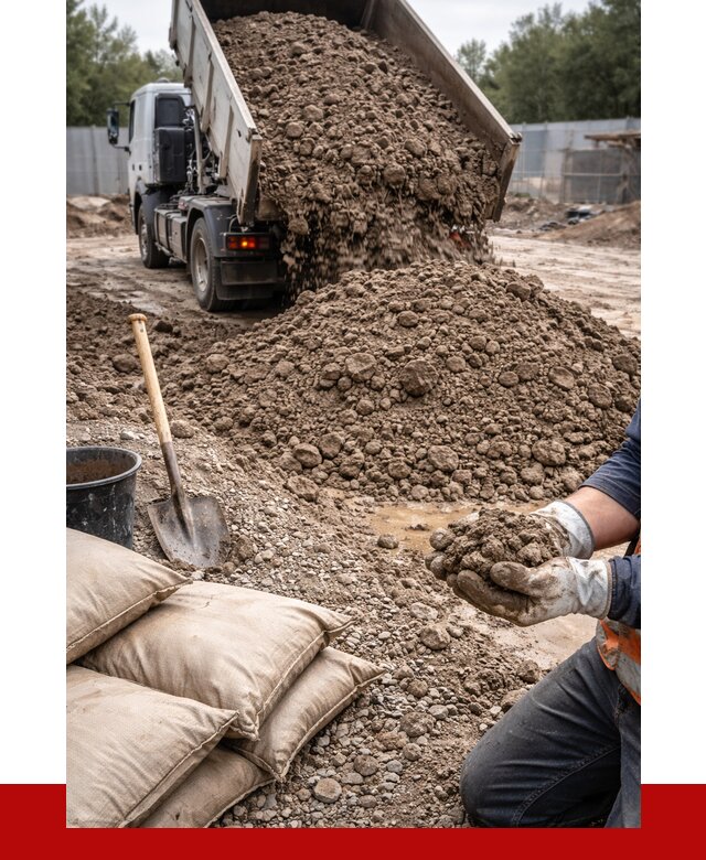 Купить глина для засыпки в Магадане от 1227 р. за куб | ПРОНЕРУДМгд
